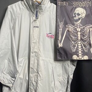 K-Way Windbreaker Jacket Carson‎ Valley Inn Casino Logo Full Zip M